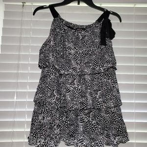 Ruffled tank top